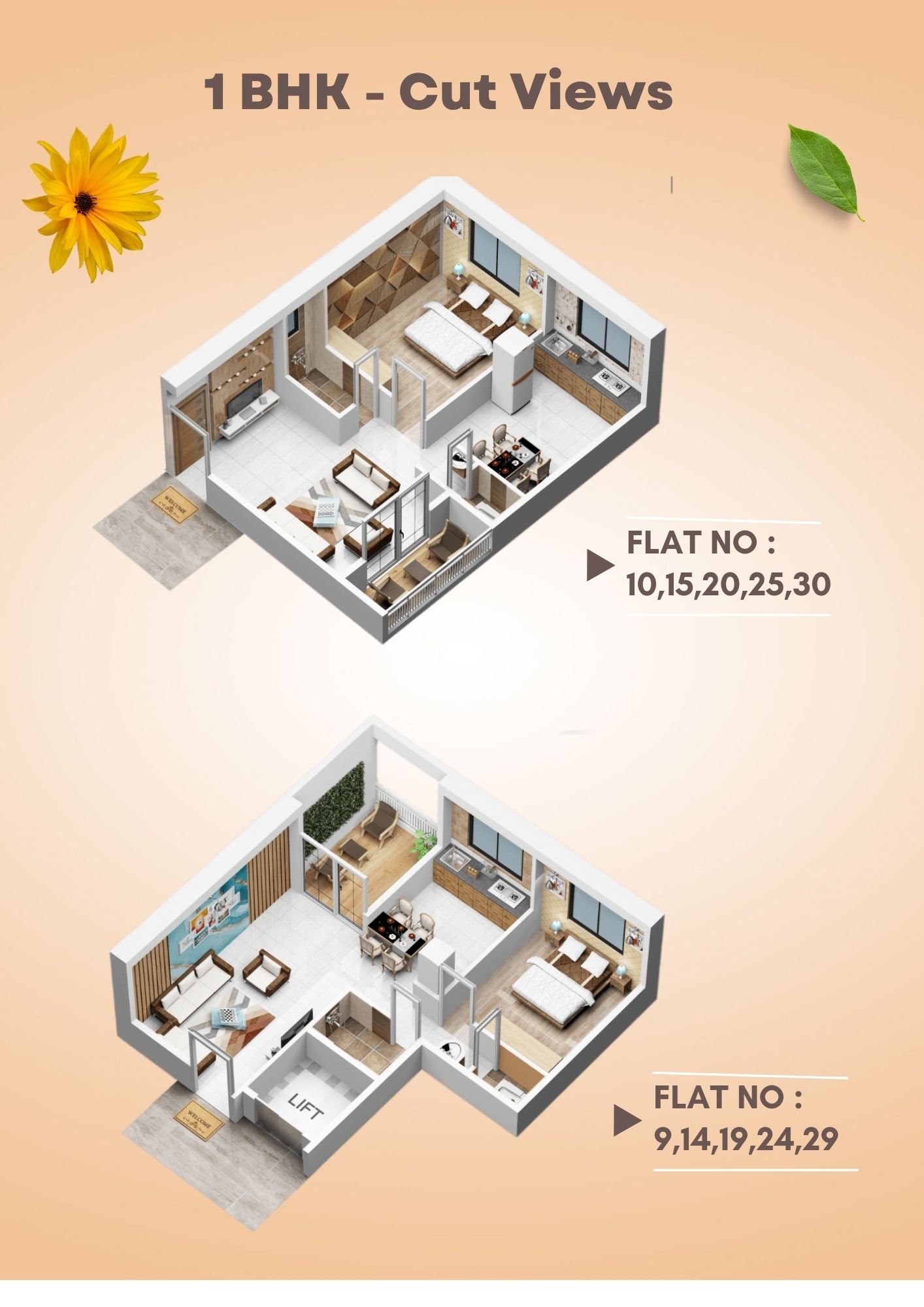 1BHK Cutviews